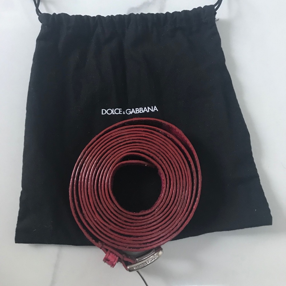 Dolce & Gabbana Python Wrap Around Belt. Authentic - image 2